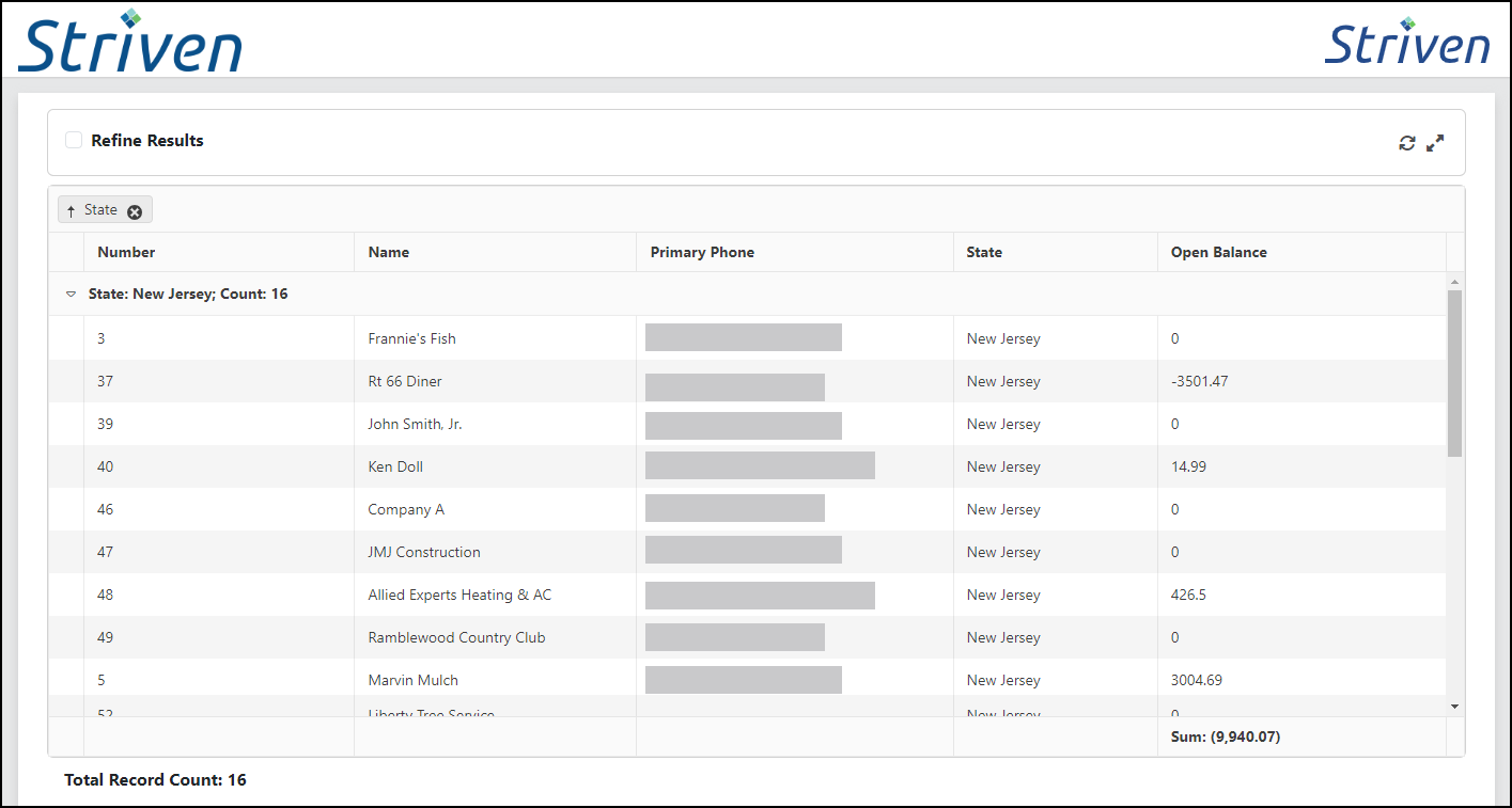 Image of the Public Share link Accessed by a non-system user