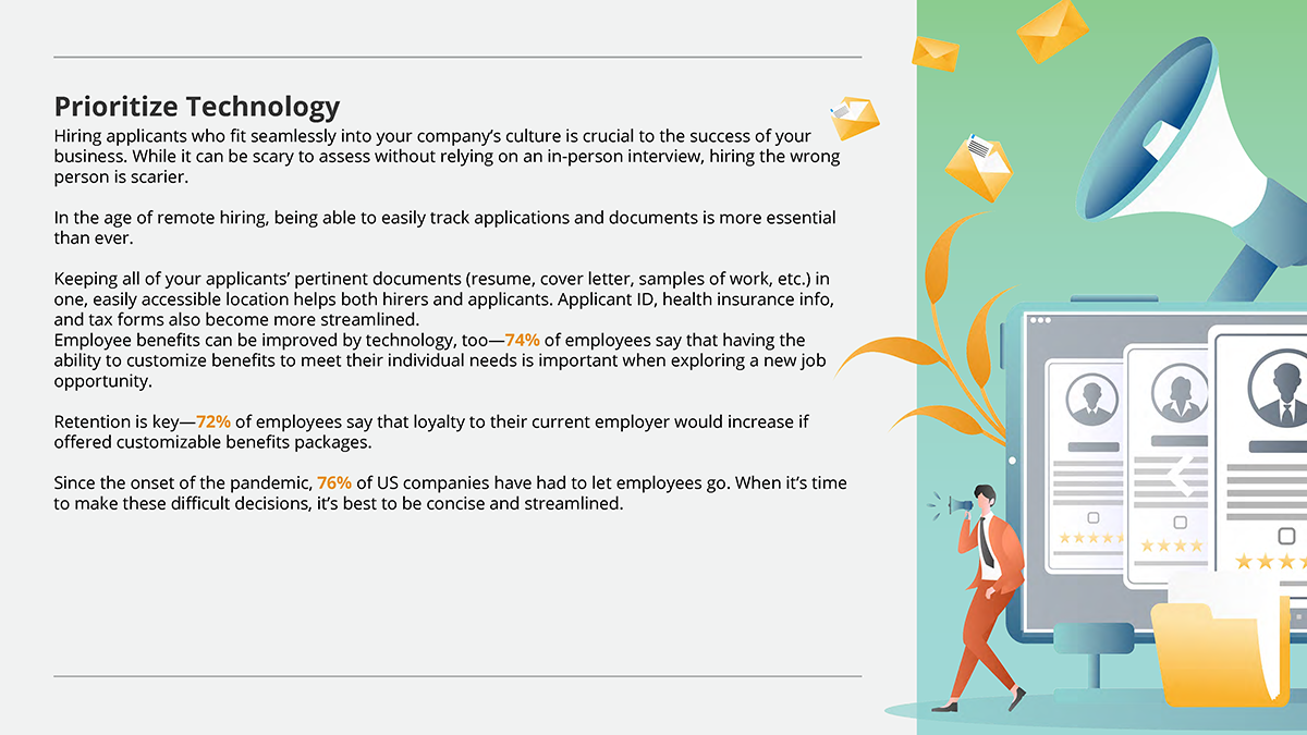 prioritize technology in a hybrid office