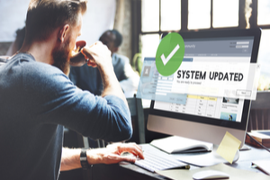 erp software system update