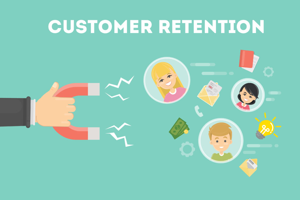 customer retention graphic
